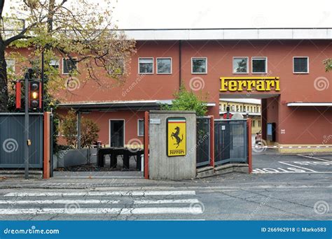 Ferrari Factory, Maranello, Italy Editorial Stock Photo - Image of ...