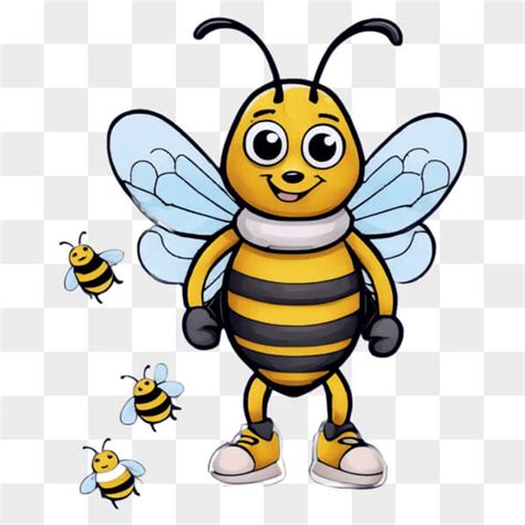 Descarga Abeja De Dibujos Animados Y Abejas Imagen Educativa Y De Marketing Cartoons En Línea