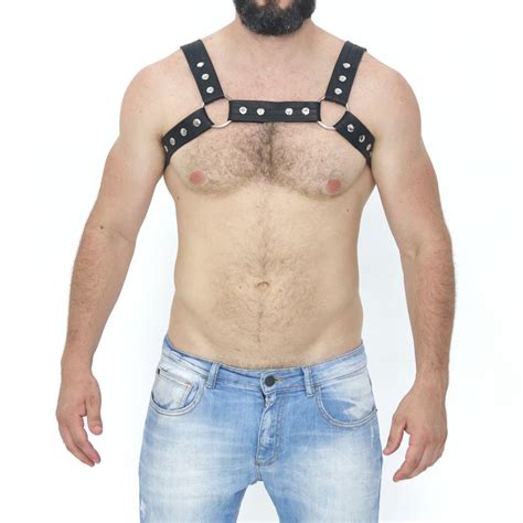 Harness Arreio Masculino Yes Sir De Couro