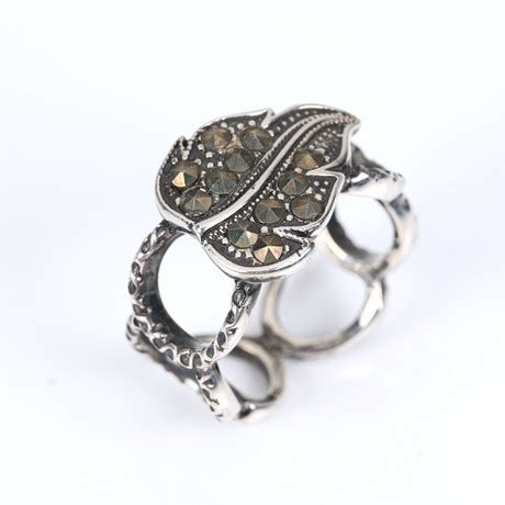 Ring Sterling Silver Victor Janson Cecilia Colletion Smycken