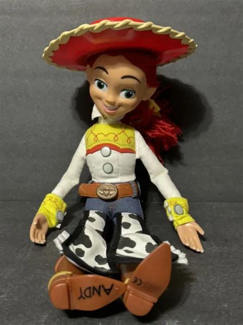 Disney Toy Story Talking Pull String Jessie Jesse Doll W Hat Works