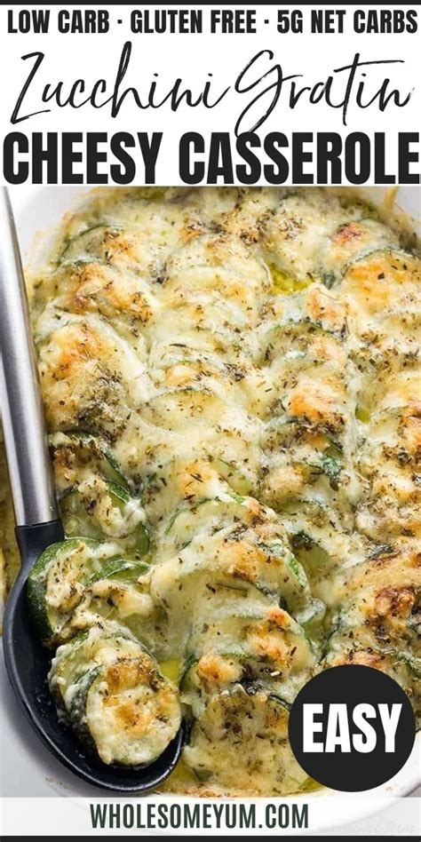 Baked Easy Cheesy Zucchini Casserole Recipe Zucchini Gratin Artofit