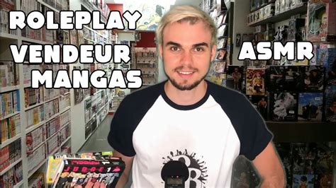 Asmr Fr Roleplay Vendeur De Mangas Youtube