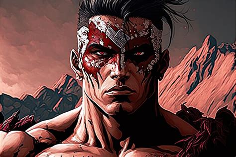 premium ai image illustration   comic book hero