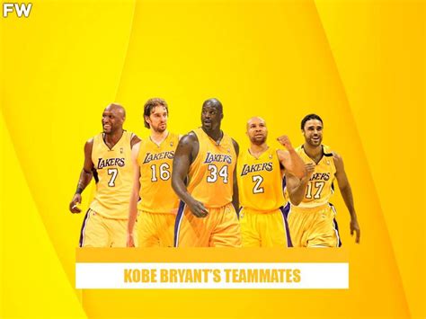 The Best Starting 5 Teammates Of Lebron James Michael Jordan Kobe