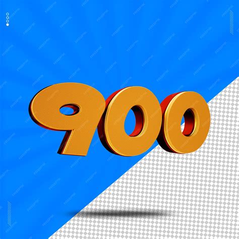 premium psd  render number  font wafer