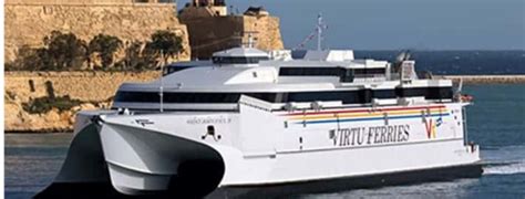 Ferry Van Catania Sicilië Naar Valletta Malta Overtochtnl