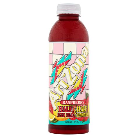 AriZona Raspberry Half Iced Tea Half Lemonade 20 Fl Oz Walmart