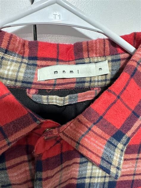 Mnml Mnml Flannel Jacket Grailed