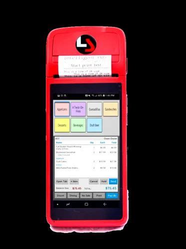 Ls Spot Billing Machine Android Battery Capacity Mah At