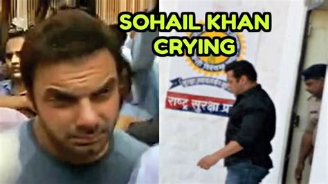 Sohail Khan Crying After Seeing Salman Khan In Jail Blackbuck Case