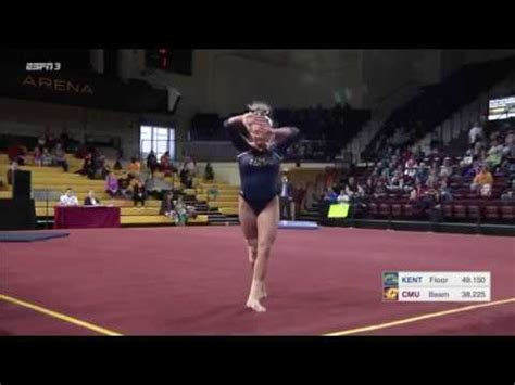 Rachel Stypinski Kent State Floor Vs Central Michigan