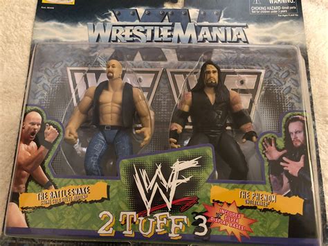 Buy Wwf Wwe Wrestle Mania Xv Tuff Stone Cold Steve