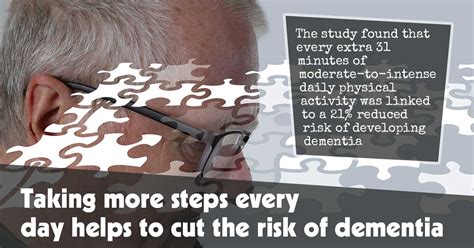 Taking More Steps Every Day Helps To Cut The Risk Of Dementia