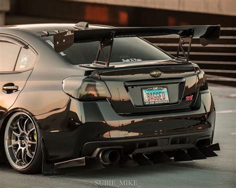 Subaru Wrx Sti 2015 Rear Diffuser V2 Invictus Aero