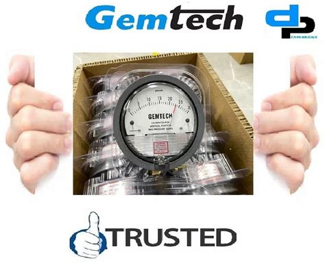 Inch Mm Gemtech Differential Pressure Gauges Range