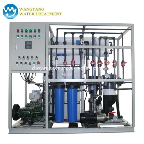 Two Stages RO Sea Water Filter System Seawater Purifier China