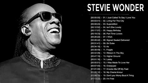 Stevie Wonder Greatest Hits Best Songs Of Stevie Wonder Stevie