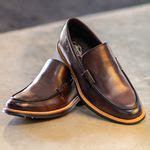 Sapato Masculino Loafer Mold Whisky Faway Handmade Shoes