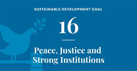 Sdg16 Peace Justice And Strong Institutions Comundos