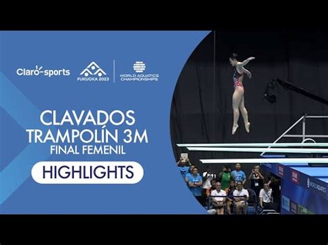 Highlights Mundial De Nataci N Fukuoka Final Clavados