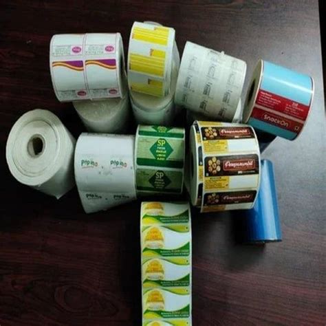 Multicolor Chromo Pre Printed Barcode Label For Industrial At Rs