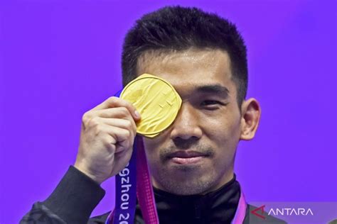 Harris Raih Emas Di Nomor Nangun Putra Wushu Asian Games Antara News