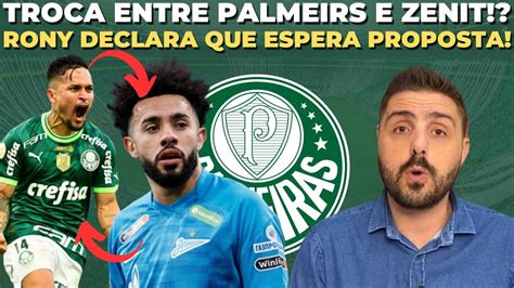 PALMEIRAS VAI CONTRATAR ESTRELA TROCA ENTRE CLUBES RONY DA