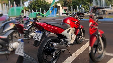 Motocicleta De Placa Aka C Furtada Na Avenida Brasil Cgn O