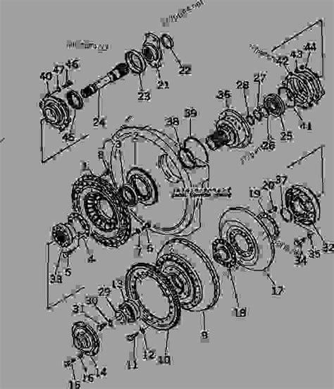 TORQUE CONVERTER 2 2 Bulldozer Komatsu D85A 21 TORQUE CONVERTOR