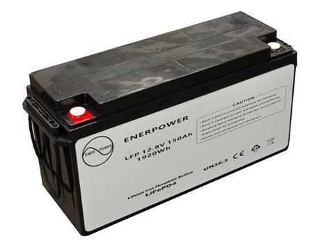 Batterie Al Litio LiFePO4 Serie LFP Enerpower S R L Batterie