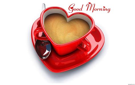 Good Morning Wallpapers Cards Hd Top Coffee Heart Ceramic Coffee