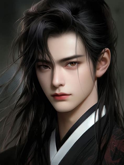 Handsome Anime Guys Fantasy Art Men Anime Fantasy Anime Demon Boy