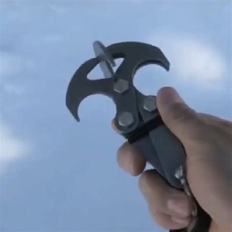 Stainless Steel Survival Folding Gravity Hook Survival Tools