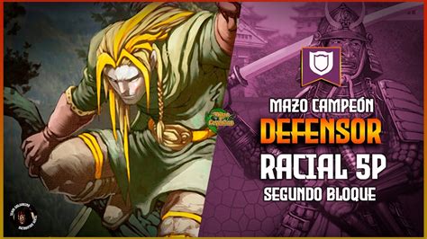 Mazo Defensor Do Bloque Lugar Torneo Formato Racial Sp