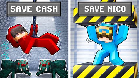 Save Cash Or Nico In Minecraft Youtube