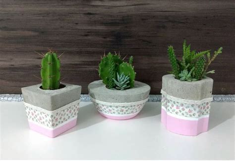 Vaso de cimento Modelos incríveis Planter pots Planters Garden