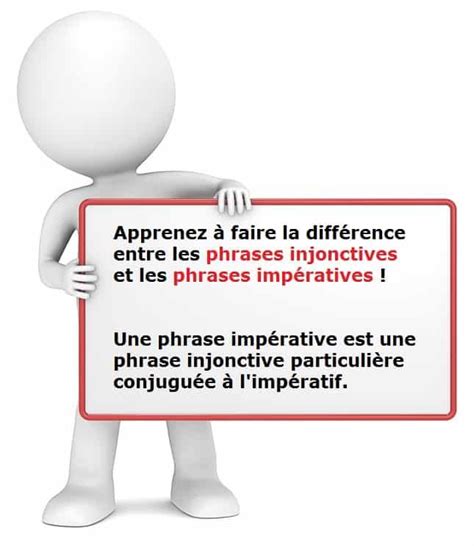 Cours De Fran Ais Faire La Diff Rence Entre Une Phrase Injonctive Et