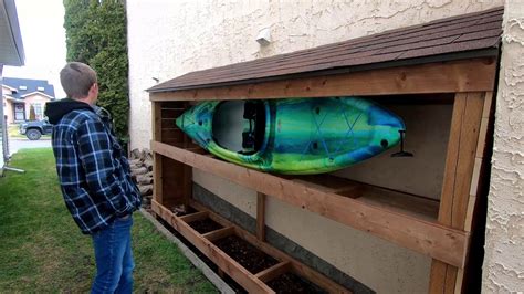 Ceiling Diy Kayak Garage Storage | Americanwarmoms.org