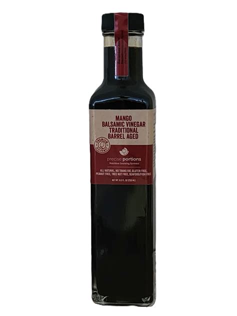 Saje Mango Balsamic Vinegar Precise Portions