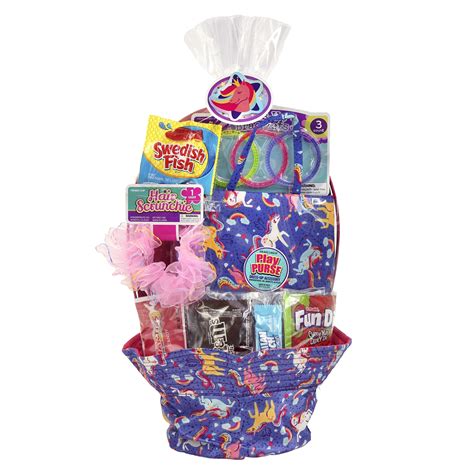 Wondertreats Easter T Basket Set Unicorn Hat And Purse With Toys And