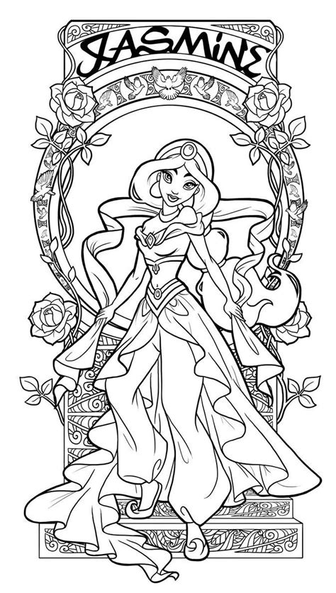 Disney Princess Adult Coloring Pages At Getdrawings Free Download