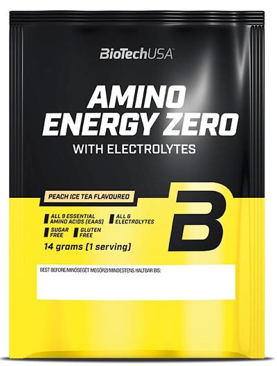 Biotechusa Amino Energy Zero S Elektrolyty G Broskev Ledov Aj