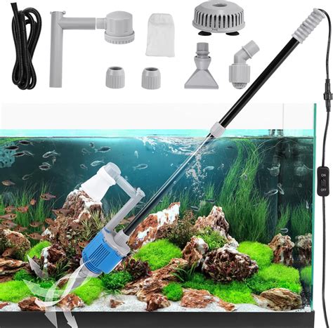 Weigudoc Elektrischer Aquarium Kiesreiniger In Aquarium