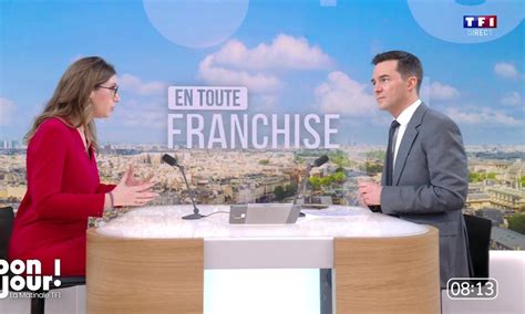 Bonjour La Matinale TF1 En Toute Franchise Aurore Bergé Bonjour