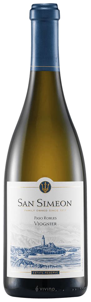 San Simeon Viognier 750ml Luekens Wine And Spirits