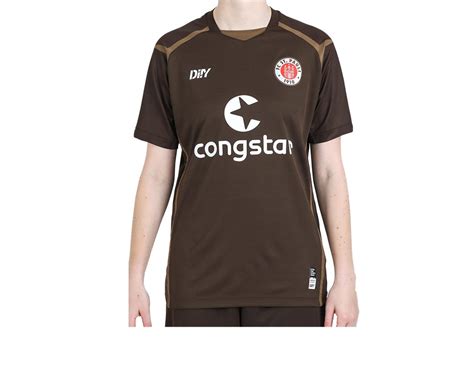 Diiy Fc St Pauli Authentic Trikot Home 2022 2023 Braun Fanartikel