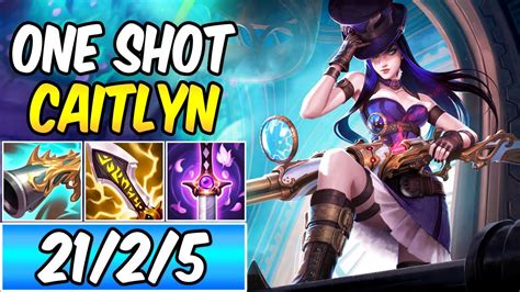 Season One Shot Caitlyn Lethality Crit New Build Runes League