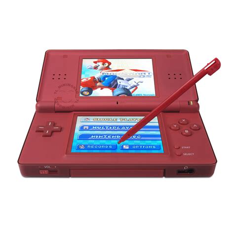 Nintendo Ds Lite And Game Boy Advance Handheld Console System Mario Red