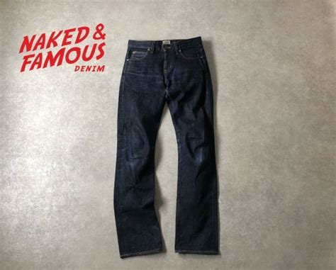 Yahoo オークション 定価2万 NAKEDFAMOUS Skinny Guy 赤耳リジット